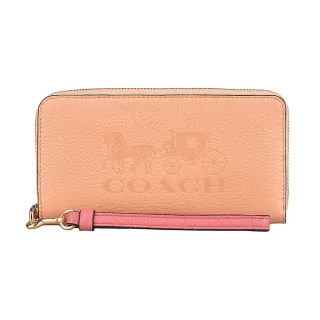 【COACH】壓印LOGO 防刮皮革1+1附活動卡夾 素面雙夾層男短夾-潮流黑 歷史價格詳細信息