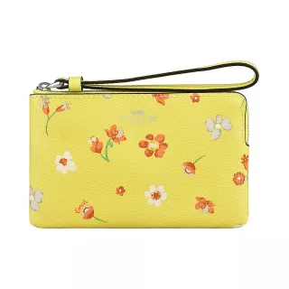 【COACH】COACH  Corner銀字LOGO緹花PVC 7卡釦式零錢中夾(炭黑x黑) 歷史價格詳細信息