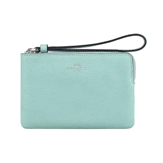 【COACH】經典燙印馬車素面防刮L拉鍊手拿包(任選) 歷史價格詳細信息