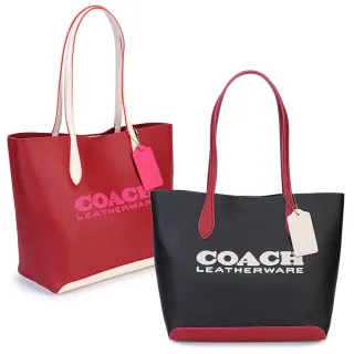 【COACH】經典LOGO肩背大購物/托特包(多色供選) 歷史價格詳細信息