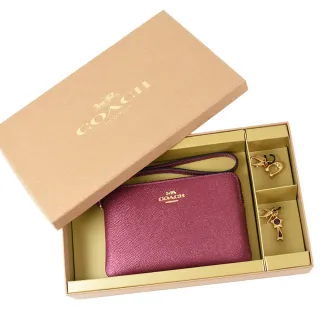 【COACH】粉櫻桃X卡其滿版LOGO蠶絲方巾 歷史價格詳細信息