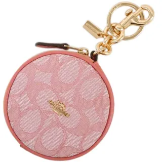 【COACH】圓型LOGO水鑽針式耳環-金色 歷史價格詳細信息