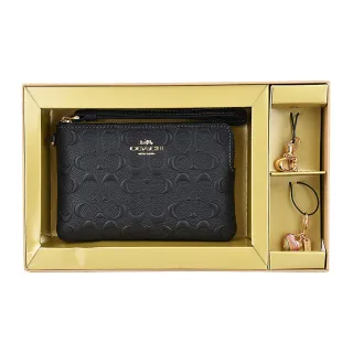 COACH 金字浮雕Logo 漆皮附可拆提把ㄇ形拉鍊長夾(白色) CT921 IMCHK 歷史價格詳細信息