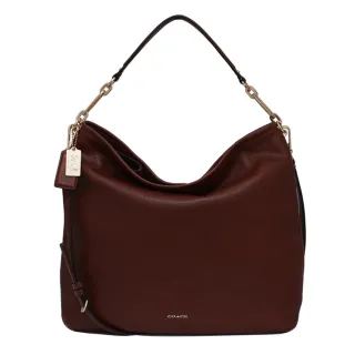 COACH 咖啡色荔枝紋皮革黃色字印全皮電腦/iPad收納包 歷史價格詳細信息