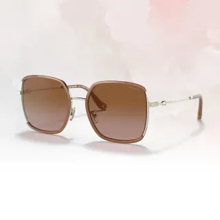 【COACH】時尚大鏡框金屬太陽眼鏡(HC7145BD-900513) 歷史價格詳細信息