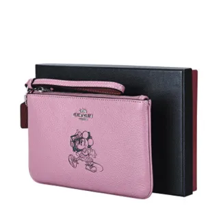 COACH 迪士尼聯名款X迪士尼公主仙杜瑞拉系列手拿包-藍色全新下標前請先告知 請勿直接下標 歷史價格詳細信息