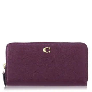 【COACH】鵝卵石皮革 / Georgie Gem小款 / 斜背 兩用包(橘紅色) 歷史價格詳細信息