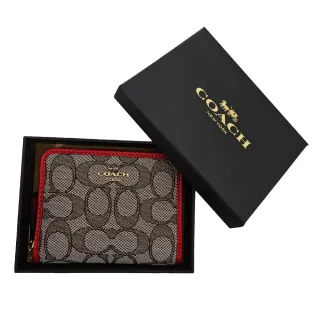 COACH 香布雷緹花LOGO手掛式拉鍊長夾-單寧藍 歷史價格詳細信息