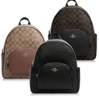 【COACH】COURT金屬LOGO皮革雙層拉鍊後背包(多款可選) 歷史價格詳細信息