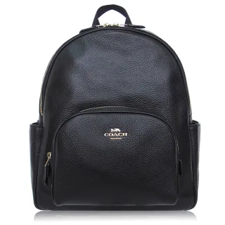 【COACH】COURT金屬LOGO皮革雙層拉鍊後背包(多款可選) 歷史價格詳細信息