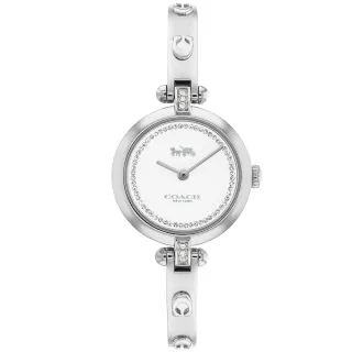 【COACH】官方授權經銷商 Greyson 經典C字LOGO皮帶女錶-36mm/黑(14504112) 歷史價格詳細信息