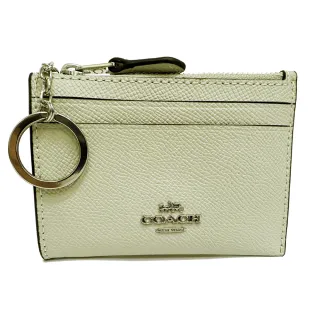 【COACH】素面7卡相片夾荔枝紋皮壓印LOGO男短夾-潮流黑 歷史價格詳細信息