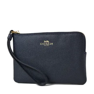 【COACH】素面7卡相片夾荔枝紋皮壓印LOGO男短夾-潮流黑 歷史價格詳細信息