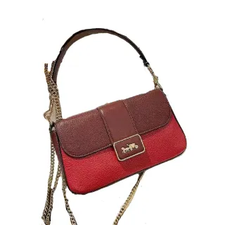【COACH】Grace Carryall金屬馬車標誌手提斜背兩用包(黑) 歷史價格詳細信息