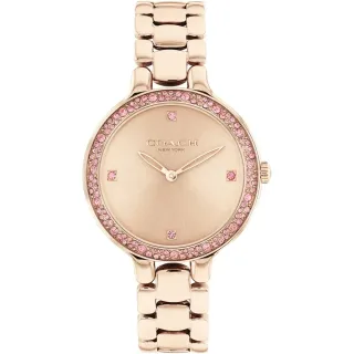 【COACH】官方授權經銷商 Greyson 經典C字LOGO皮帶女錶-36mm/黑(14504112) 歷史價格詳細信息