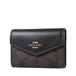 【COACH】防刮皮革信封式證件卡夾/名片夾-黑色(買就送璀璨水晶觸控筆) 歷史價格詳細信息