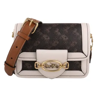 COACH 金屬馬車荔枝皮革對折拉鍊短夾(黑色) 歷史價格詳細信息