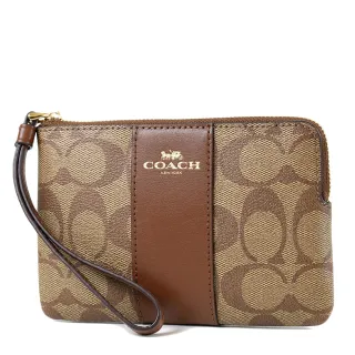 COACH焦糖色荔枝紋金字金屬LOGO後拉鍊袋手提/斜背波士頓包 歷史價格詳細信息