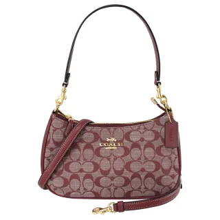 COACH Teri 銀釦縫線標誌平滑皮革二用包(奶茶色) CR099 SVTP 歷史價格詳細信息