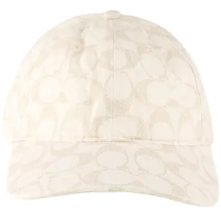 【COACH】COACH米棕字刺繡LOGO帆布釦式手提包(小/自然白x多色) 歷史價格詳細信息