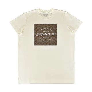 COACH 女款 緹花LOGO雙面用皮帶-焦糖色 歷史價格詳細信息