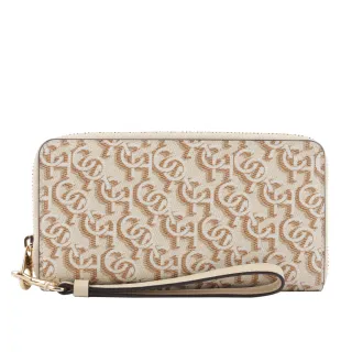 COACH 塗層帆布附可拆提把ㄇ形拉鍊長夾(單寧藍/午夜藍) C4452 SVN2V 歷史價格詳細信息