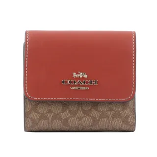 COACH 塗層帆布及皮革翻蓋手機包/斜背包(巧克力/黑色) CM234 IMAA8 歷史價格詳細信息