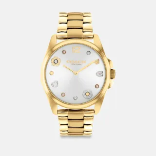 COACH 晶鑽草寫COACH可調式手鍊-金色 歷史價格詳細信息