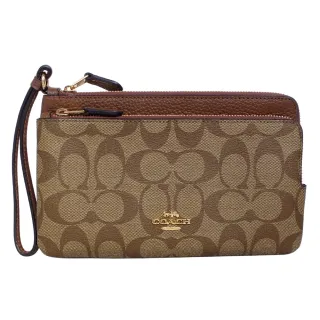 Coach真皮手拿包  白色  附盒子 歷史價格詳細信息