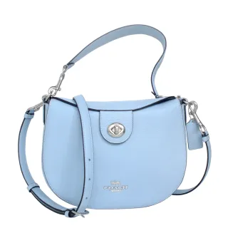 COACH水藍鱷魚紋全皮方框T釦翻蓋三摺多卡長夾 歷史價格詳細信息