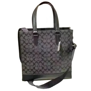 側背包 黑色拼接麻灰斜紋造型包包【NZC34】 歷史價格詳細信息