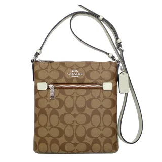Coach Mini Skinny Id Case - Signature Canvas Heart Print -Brown Black Multi NWT 歷史價格詳細信息