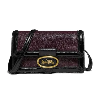 COACH 馬車LOGO 愛心印花PVC方形相機包(紅) 歷史價格詳細信息