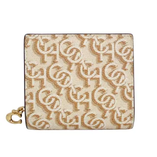 COACH MONOGRAM PVC字母半月斜背包(米白) 歷史價格詳細信息