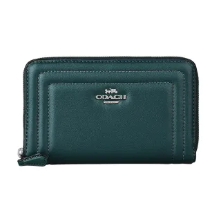 COACH 銀字Logo 防刮皮革對開二折釦式短夾(黑色) CR983 SVBK 歷史價格詳細信息