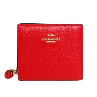 【COACH】荔枝紋全皮拉鍊直式斜背手機包(黑) 歷史價格詳細信息