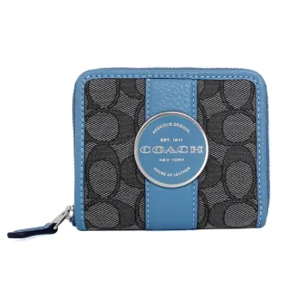 【COACH】圓型LOGO水鑽針式耳環-金色 歷史價格詳細信息