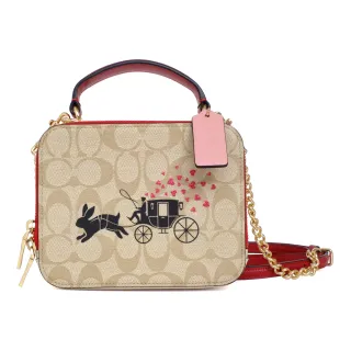 COACH淺卡C Logo萊姆綠掛帶拉鍊萬用手拿包 歷史價格詳細信息