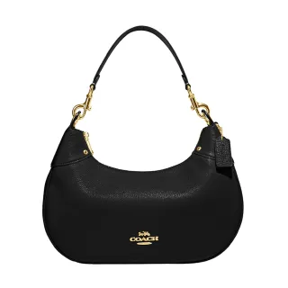 COACH Mara 馬車logo撞色皮革彎月兩用包(奶茶/白) 歷史價格詳細信息