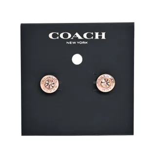 COACH 刻印圓圈/水鑽C Logo/樹脂珍珠冰淇淋耳環禮盒組(玫瑰金) CO292 RGD 歷史價格詳細信息