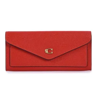 COACH 專櫃款 防刮皮革手掛式全開拉鍊長夾-粉撲桃色 歷史價格詳細信息