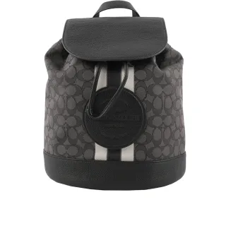 COACH DEMPSEY 愛心&星印PVC拼接皮革水桶包(迷你/卡其) 歷史價格詳細信息