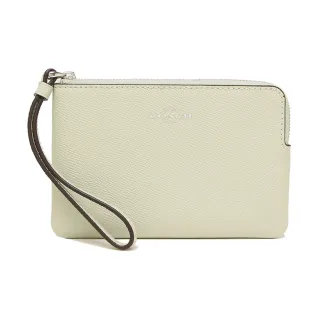 COACH 58032 馬車LOGO烙印防刮皮革零錢包/手拿包.灰褐 歷史價格詳細信息