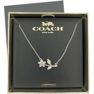 【COACH】銀X藍X金雪花吊飾鑰匙圈包包掛飾 歷史價格詳細信息