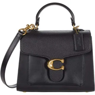 【COACH】TABBY 20 經典滿版C LOGO PVC拼接皮革金屬C字肩背/斜背兩用酒神包(-卡其/棕色) 歷史價格詳細信息