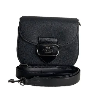 COACH Morgan 緹花PVC拼接皮革馬鞍斜背包(棕紅) 歷史價格詳細信息