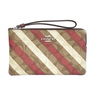 【COACH】限定迪士尼聯名款 撞色米奇雙層手提兩用包(紅/黑) 歷史價格詳細信息