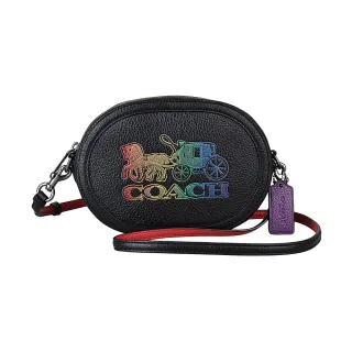 COACH 壓印馬車LOGO素面荔枝紋皮革手拿包(米白) 歷史價格詳細信息