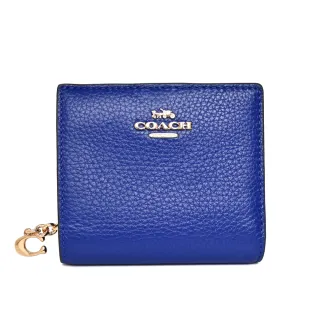 【COACH】荔枝紋全皮拉鍊直式斜背手機包(黑) 歷史價格詳細信息