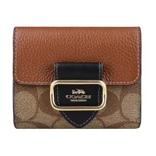 COACH卡其C Logo字印草莓拉鍊中長夾 歷史價格詳細信息